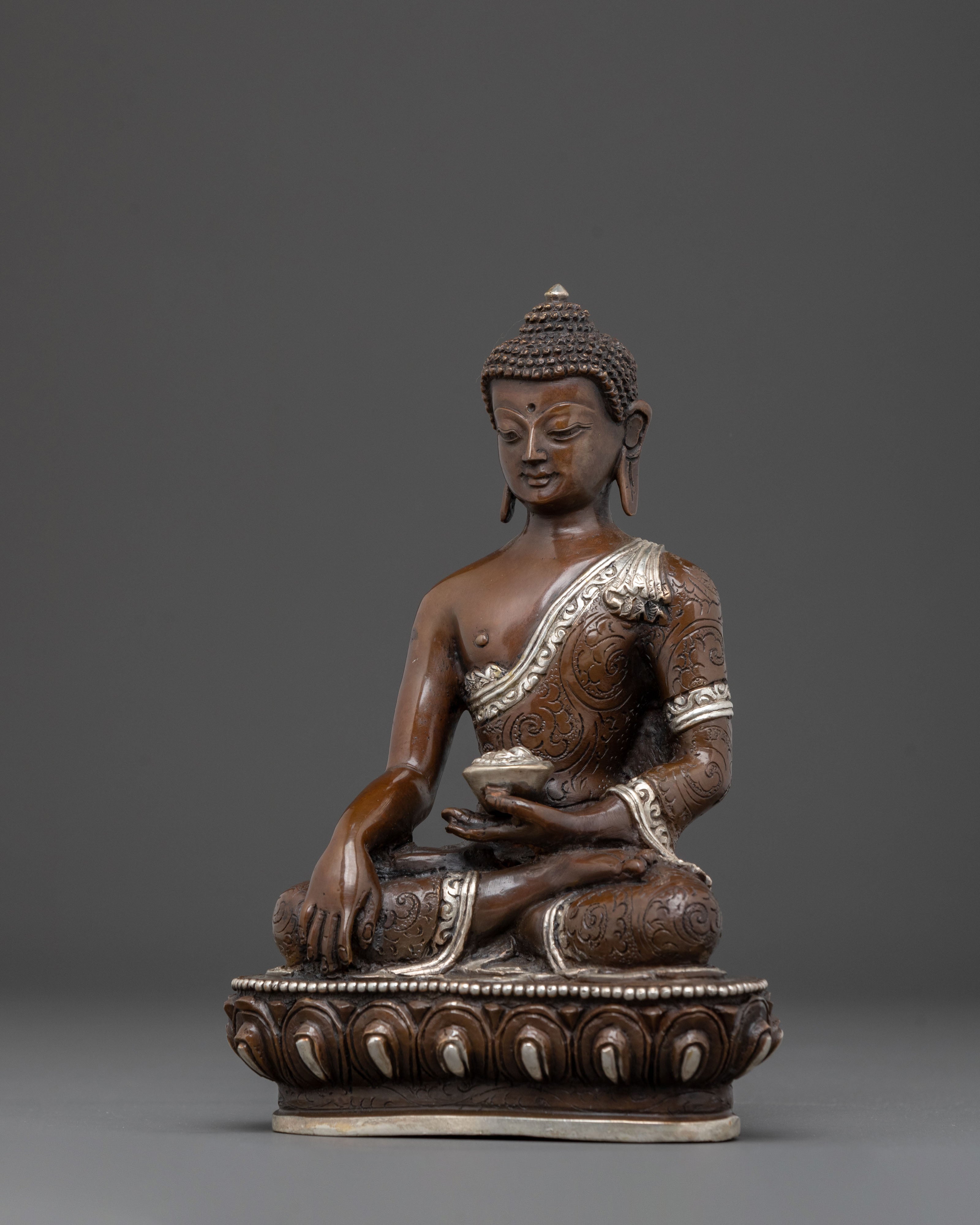 Shakyamuni Buddha Statue Of Divine Enlightenment | Sacred Meditation Altar Decor