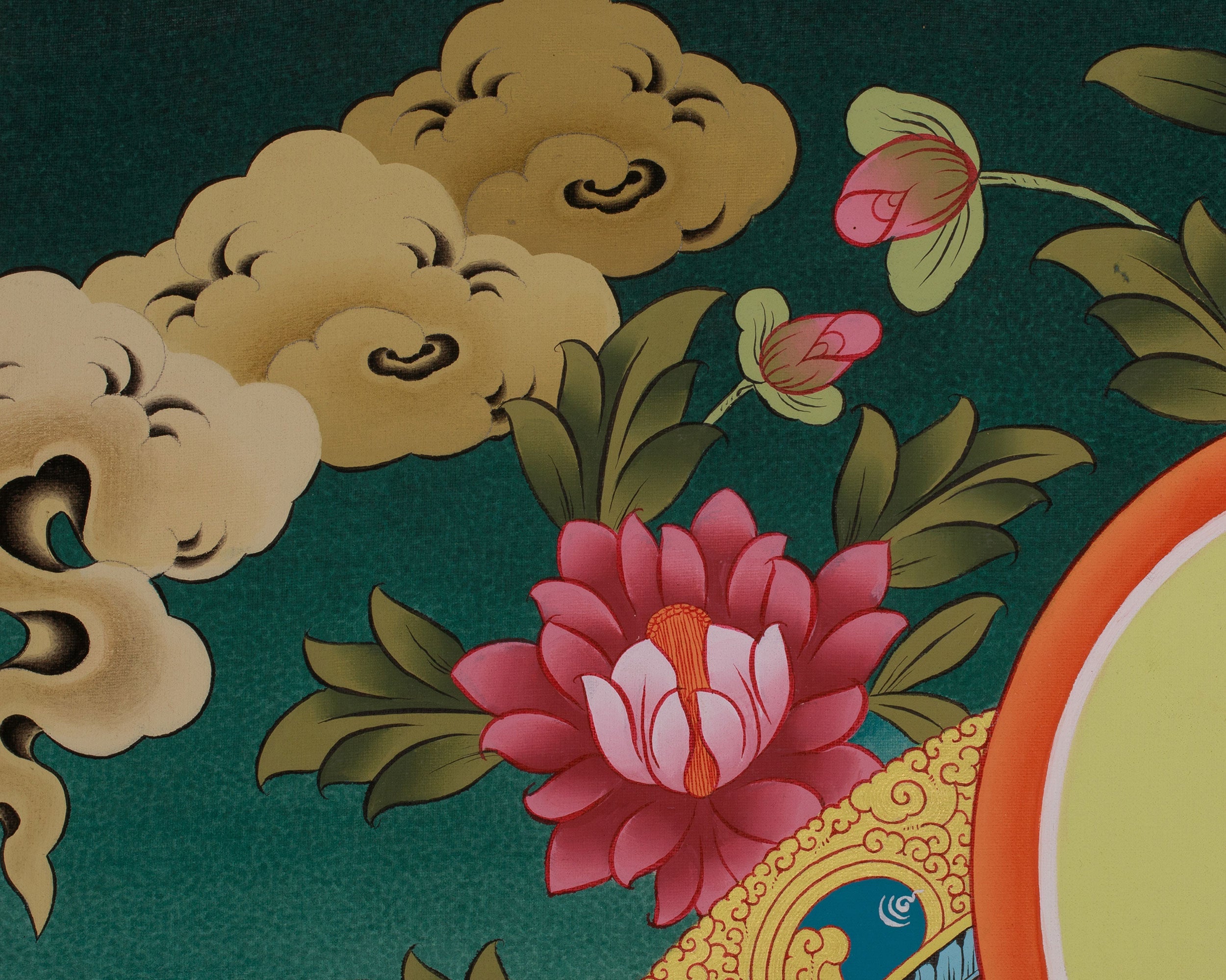 Buddha for Health, Medicine Buddha Thangka | Bhaisajyaguru Art