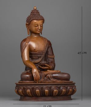 shakyamuni-buddha-oxidized-sculpture-for altar 