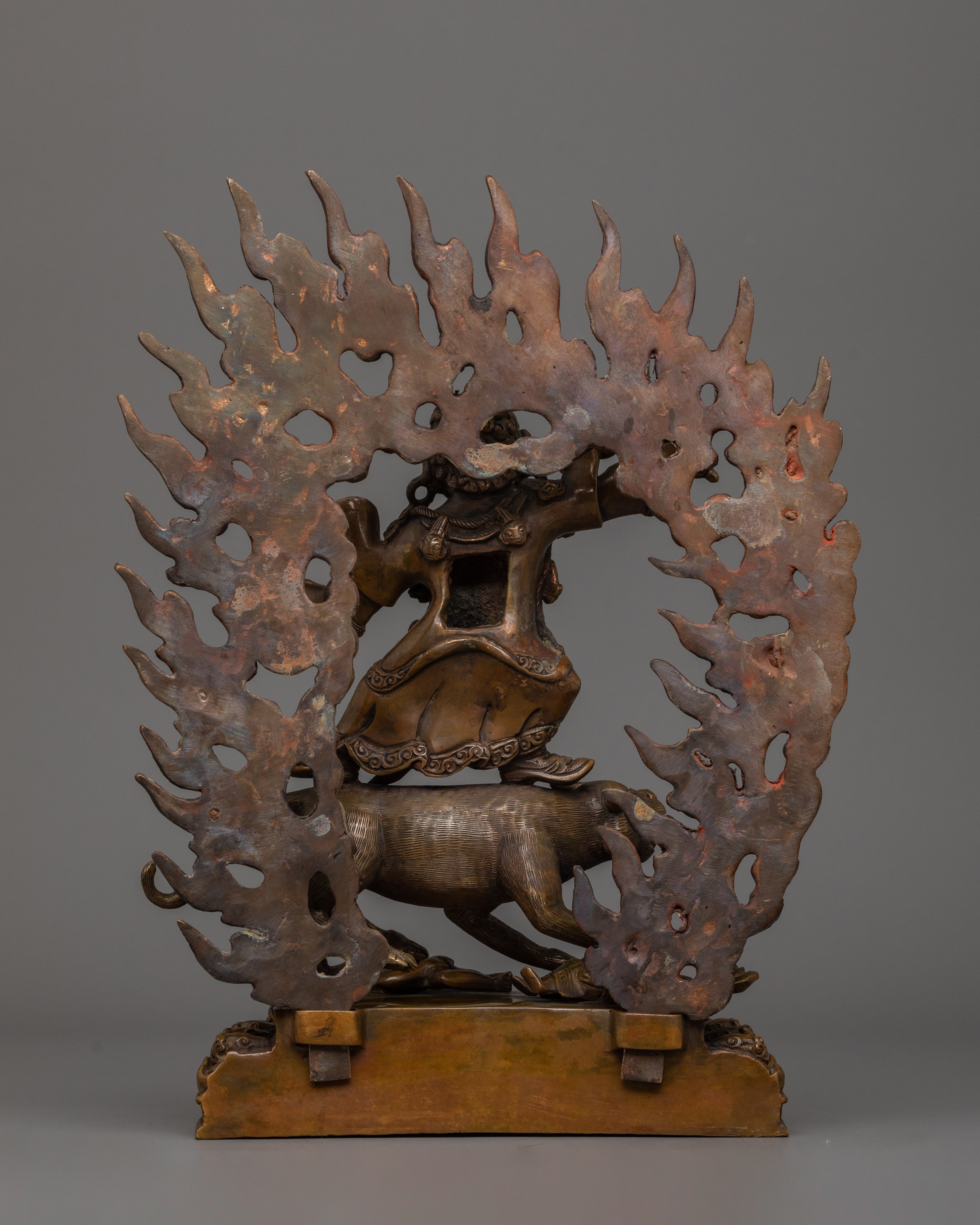 Handmade Statue of Dorje Drollo | Wrathful Buddha of Protection and Spiritual Strength