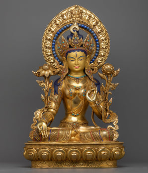 tibetan-white-tara-sculpture