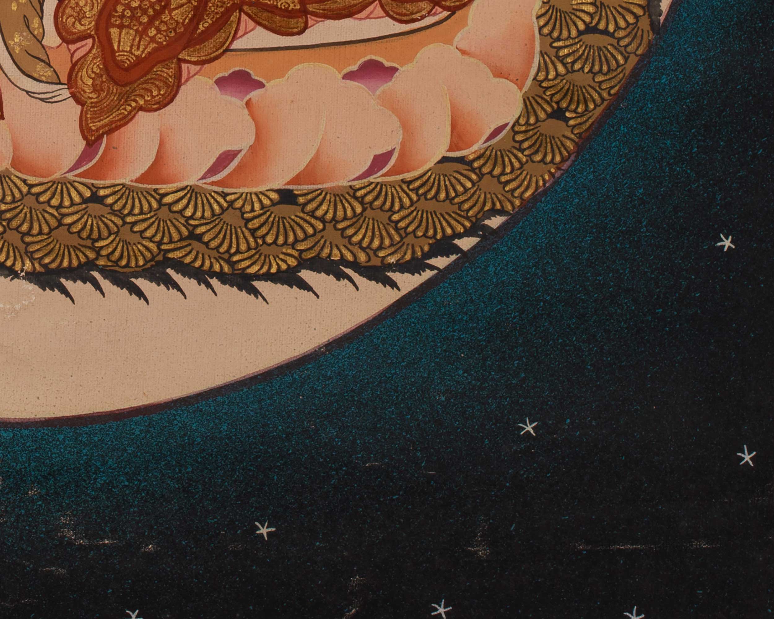Wisdom Deity Guru Rinpoche Art | Embodiment of Enlightened Presence