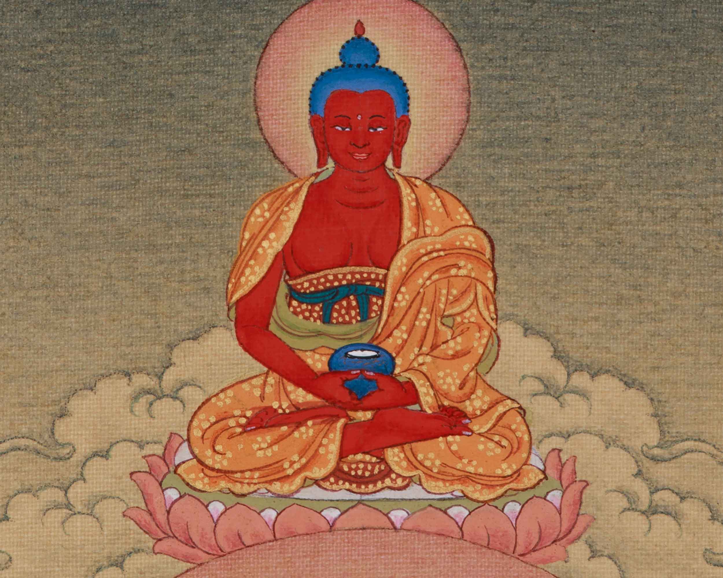 Dakini Red Tara Thangka | Goddess of Courage, Compassion, and Liberation