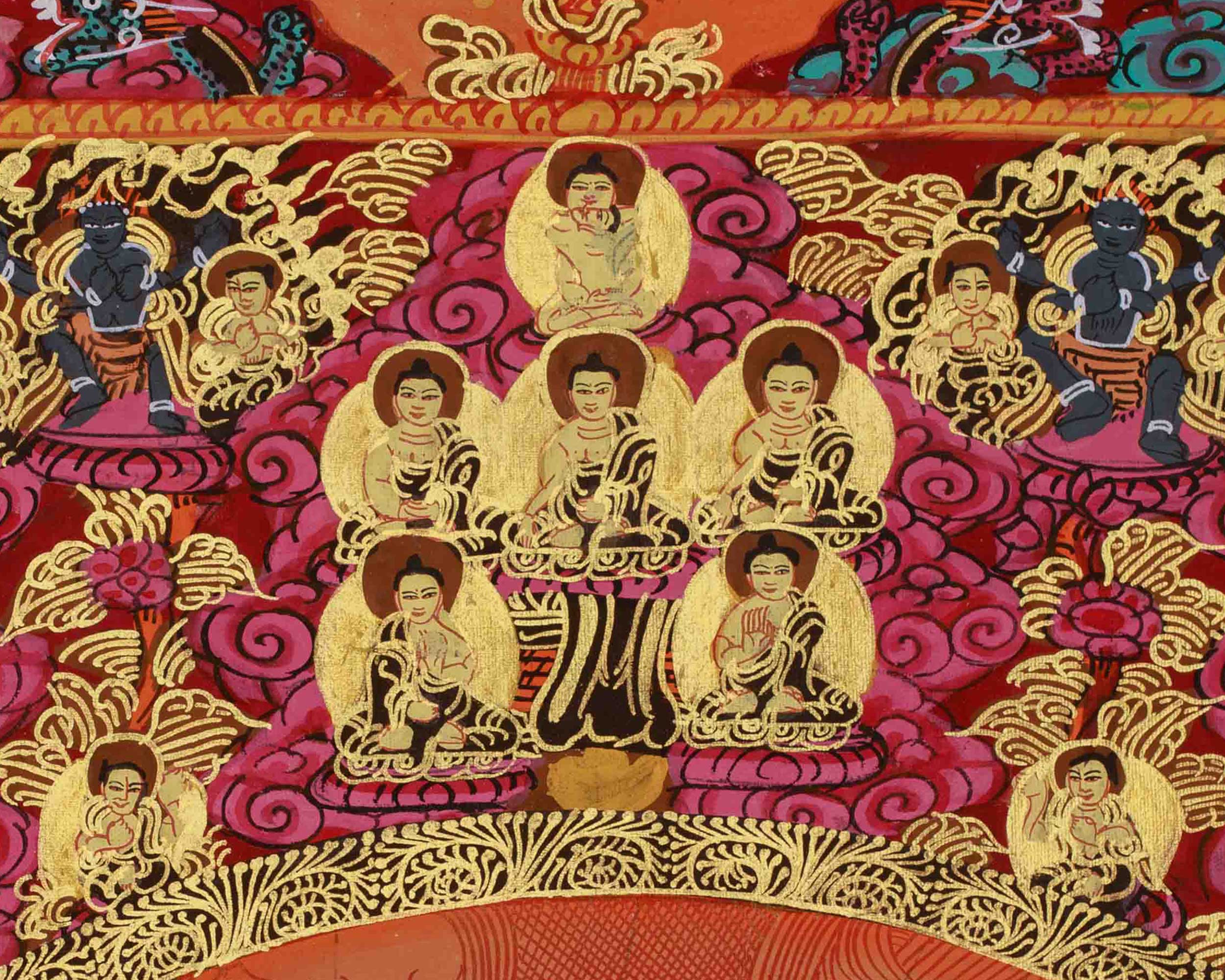 Himalayan Buddha Mandala | Spiritual Awakening Artwork | Buddhist Symbolism
