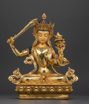 The Bodhisattva of Wisdom Manjushree
