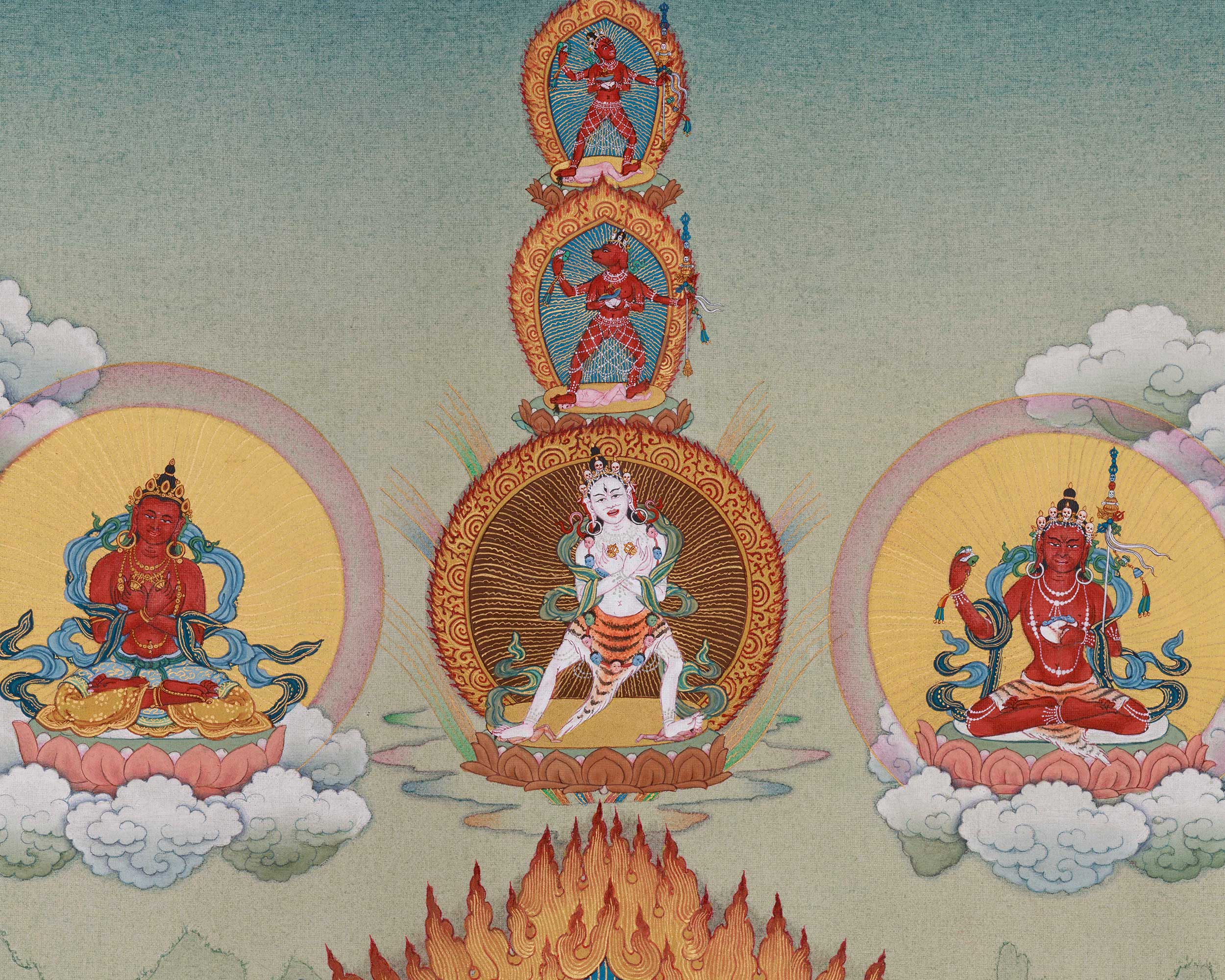 Vajrayogini, Tantric Deity Thangka | Wisdom Goddess of Liberation | LHASA HUES