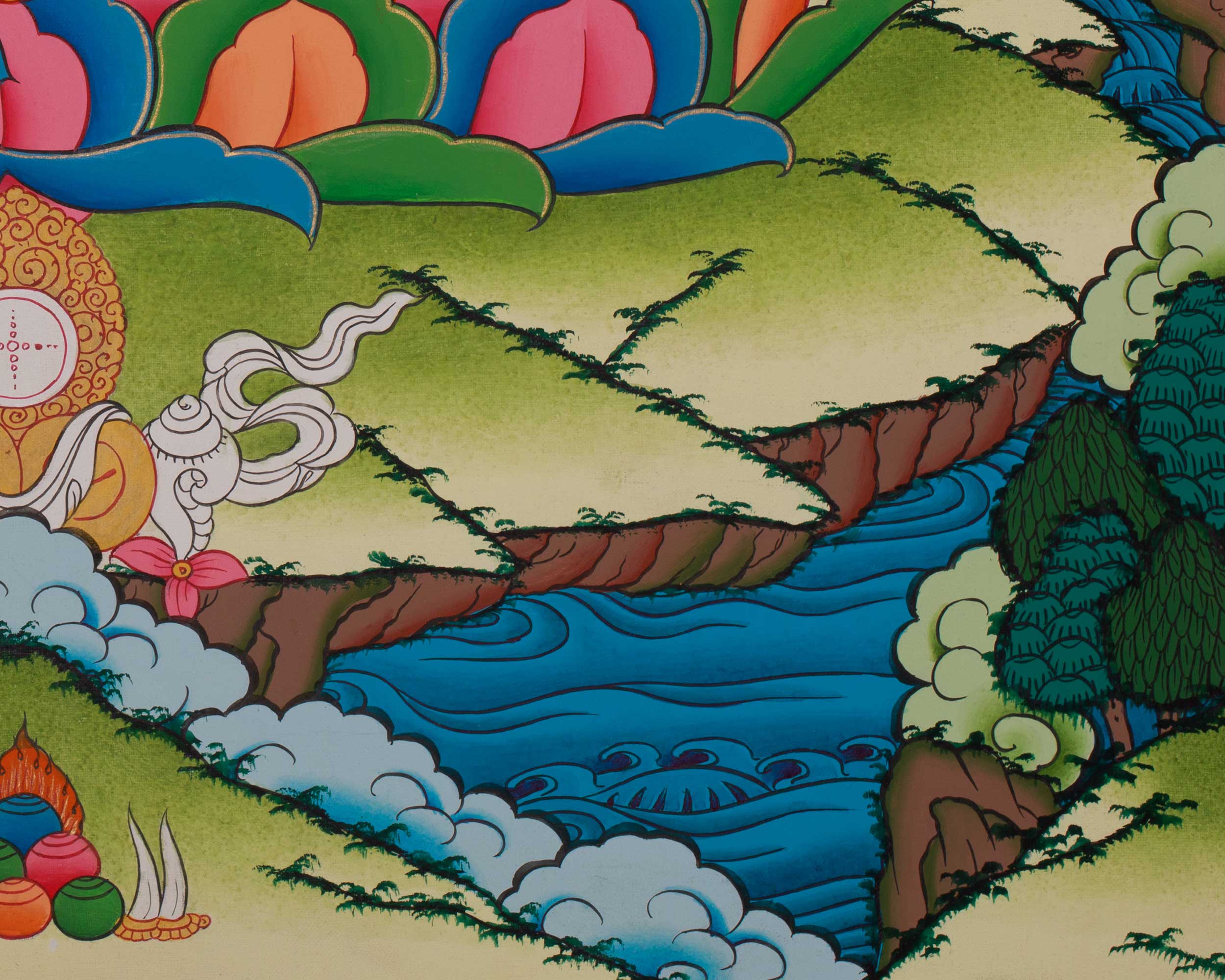 Buddhist Green Tara Art | Shyama Tara | Protection Deity