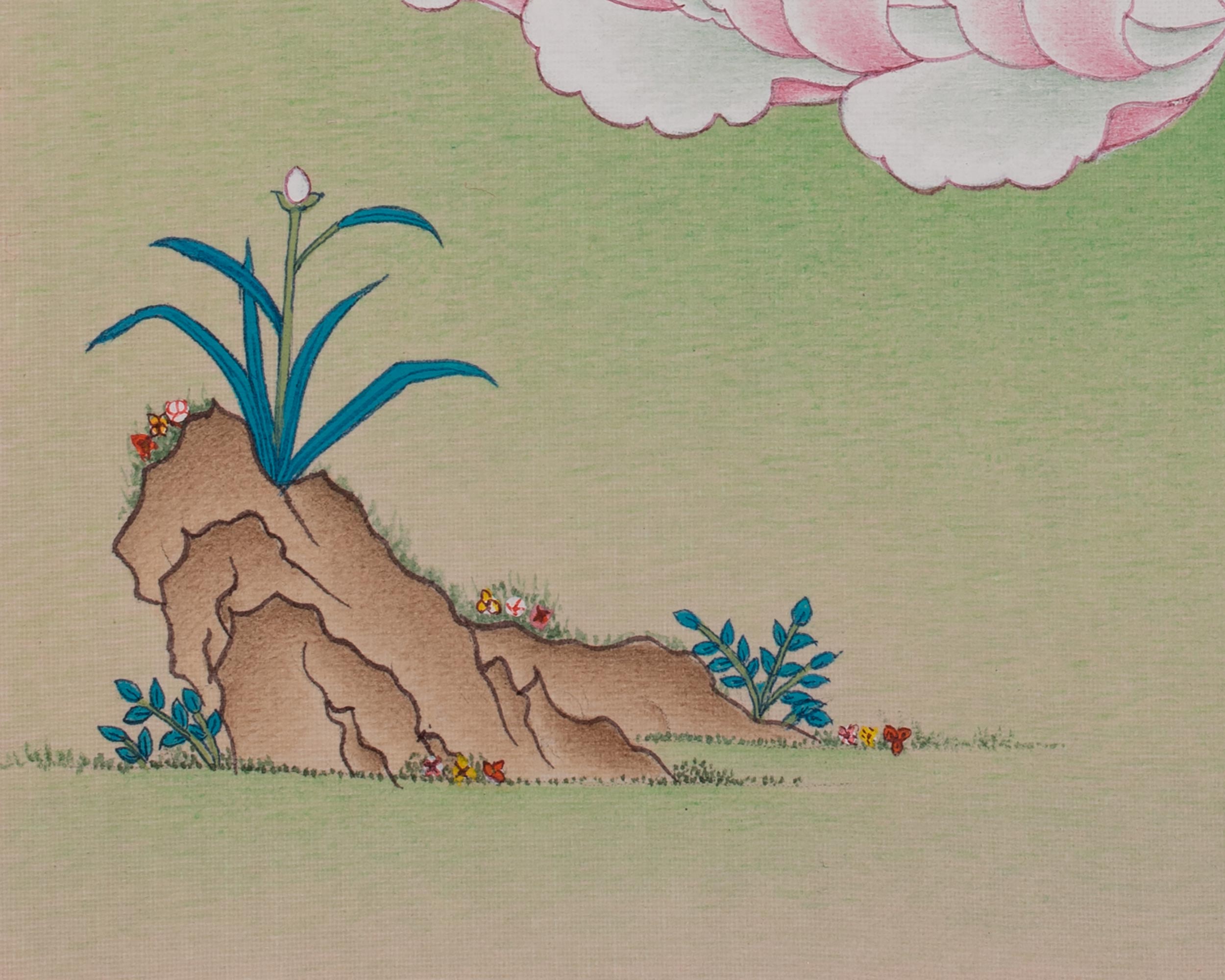 Healing Deity White Tara Art | Tibetan Compassion Artwork | Traditional Thangka