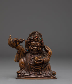 Mini Mahakala Bernagchen Statue | Protetcor from the Evil Forces