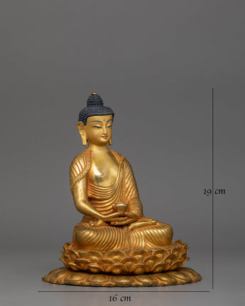 Sukhavati (Pure Land) Buddha Amitabha Statue