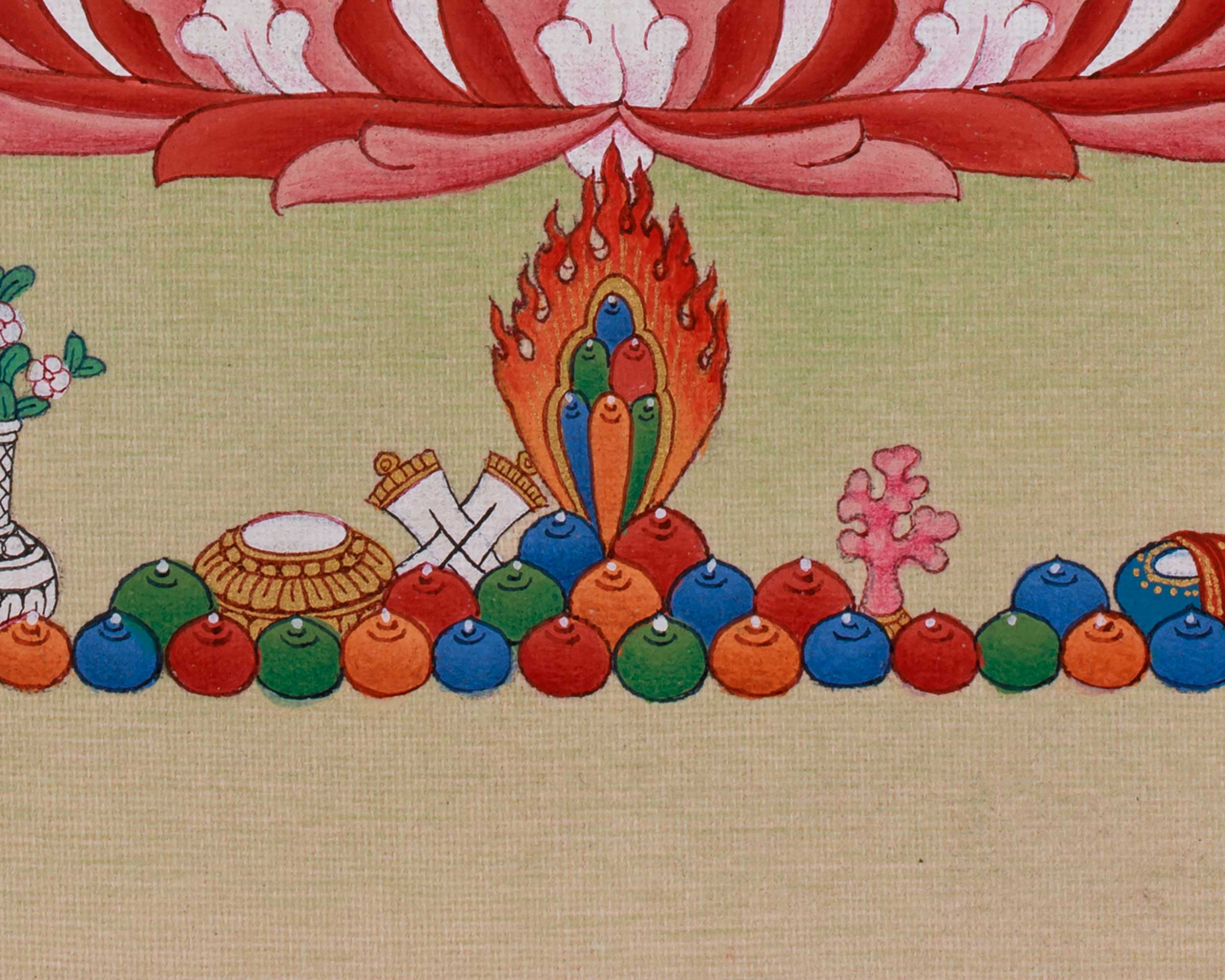 White Tara Compassion Art | Symbolized Longevity | Sita Tara