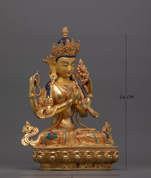peaceful-figurine-of-chenresig