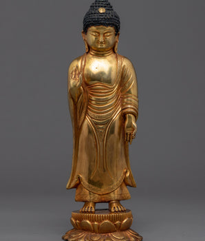 Standing Shakyamuni Buddha Statue