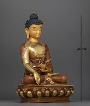 peaceful-buddha-shakyamuni-sculpture