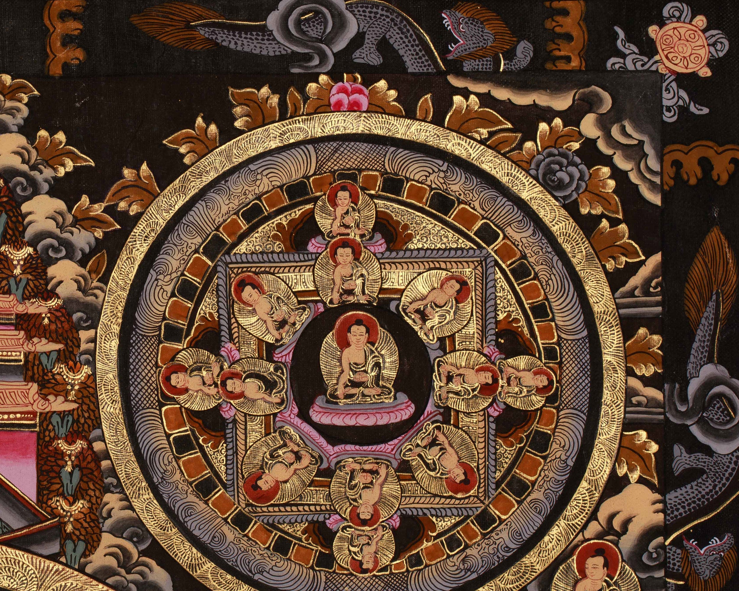 Sacred Chenrezig Mandala | Avalokiteshvara, the Bodhisattva of Compassion | Meditation Altar