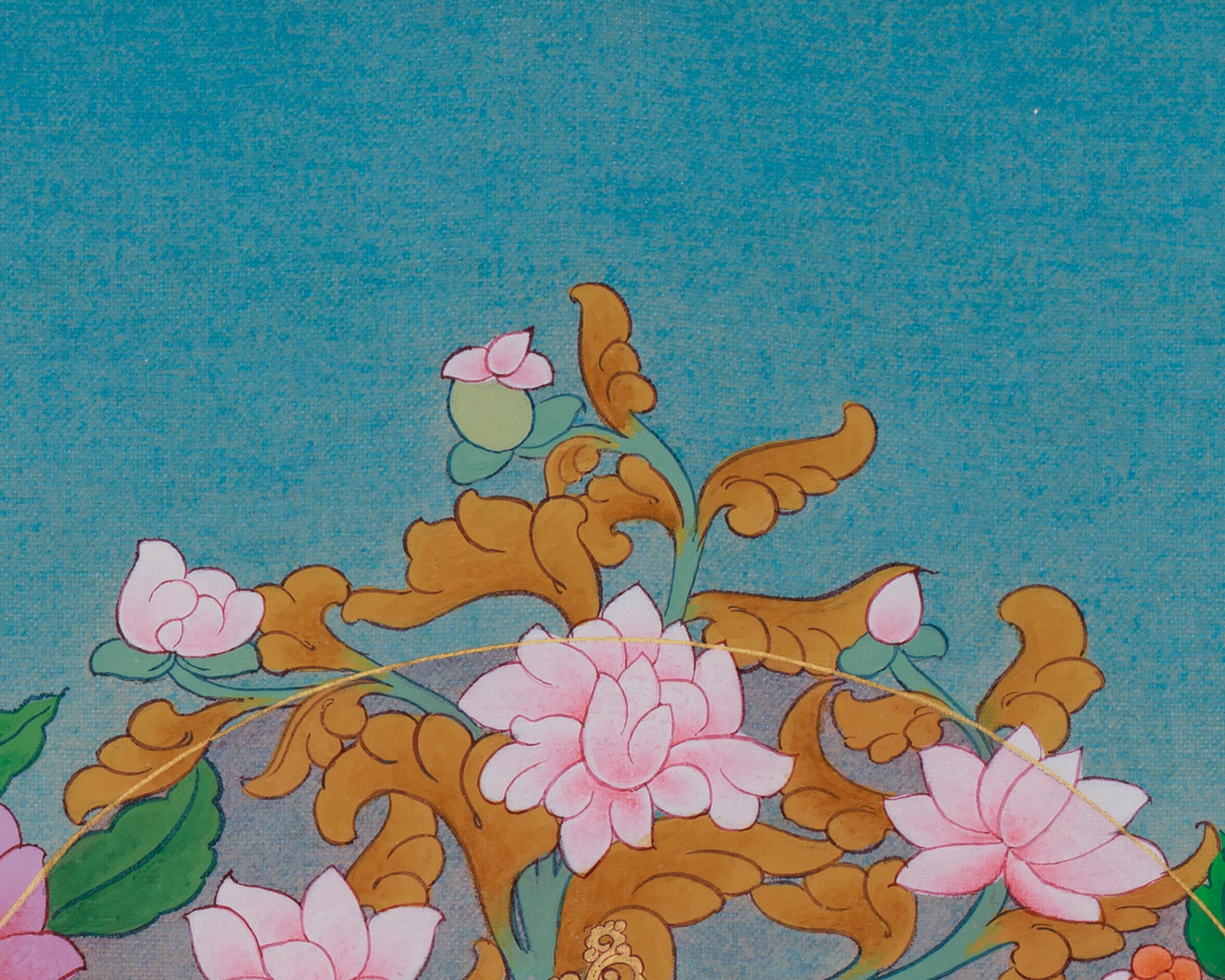 Shyama Tara Art | Green Tara | Compassion Goddess | Wall Hanging