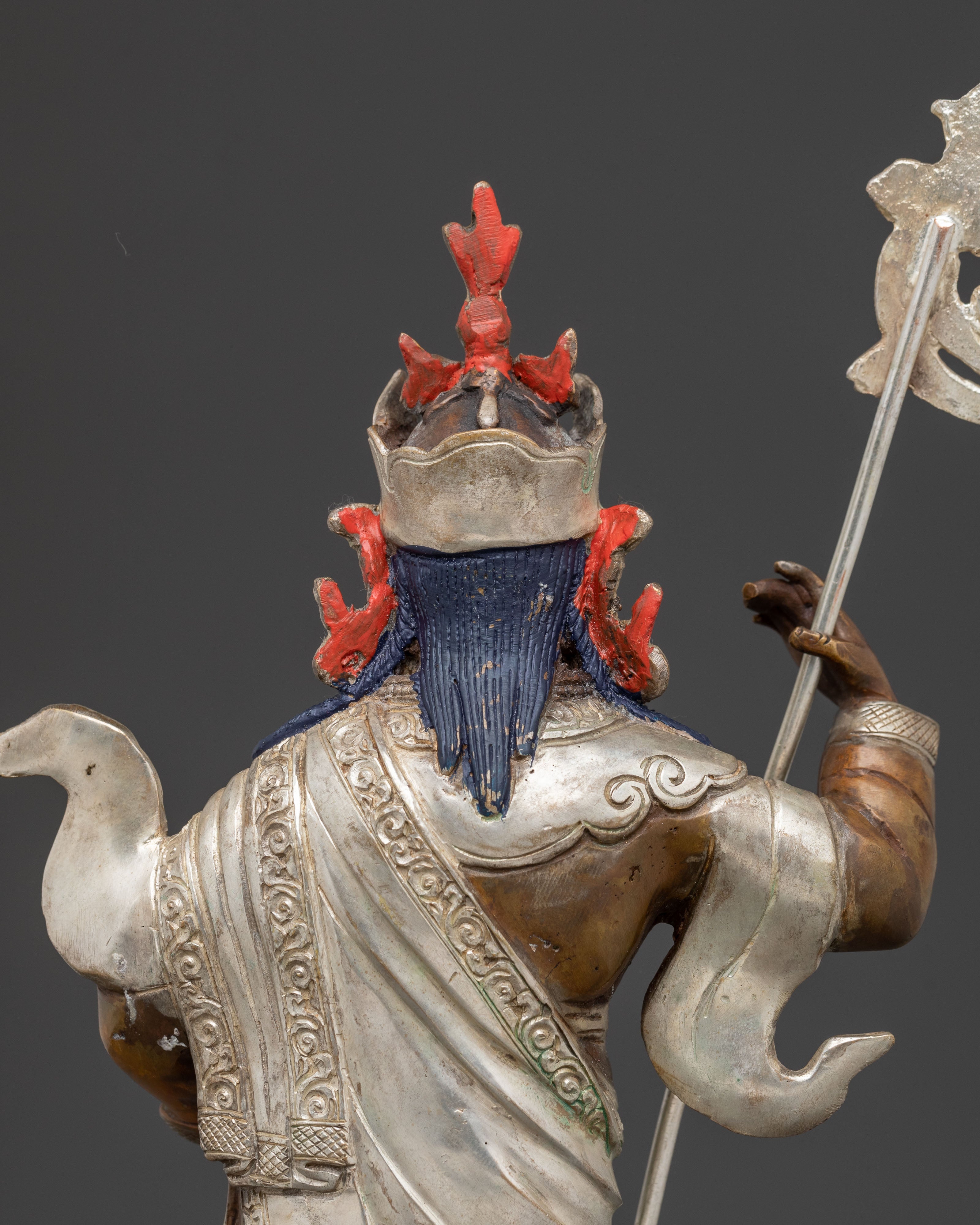 Buddhist Guru Rinpoche Deity Statue | Buddhist Altar Sculpture
