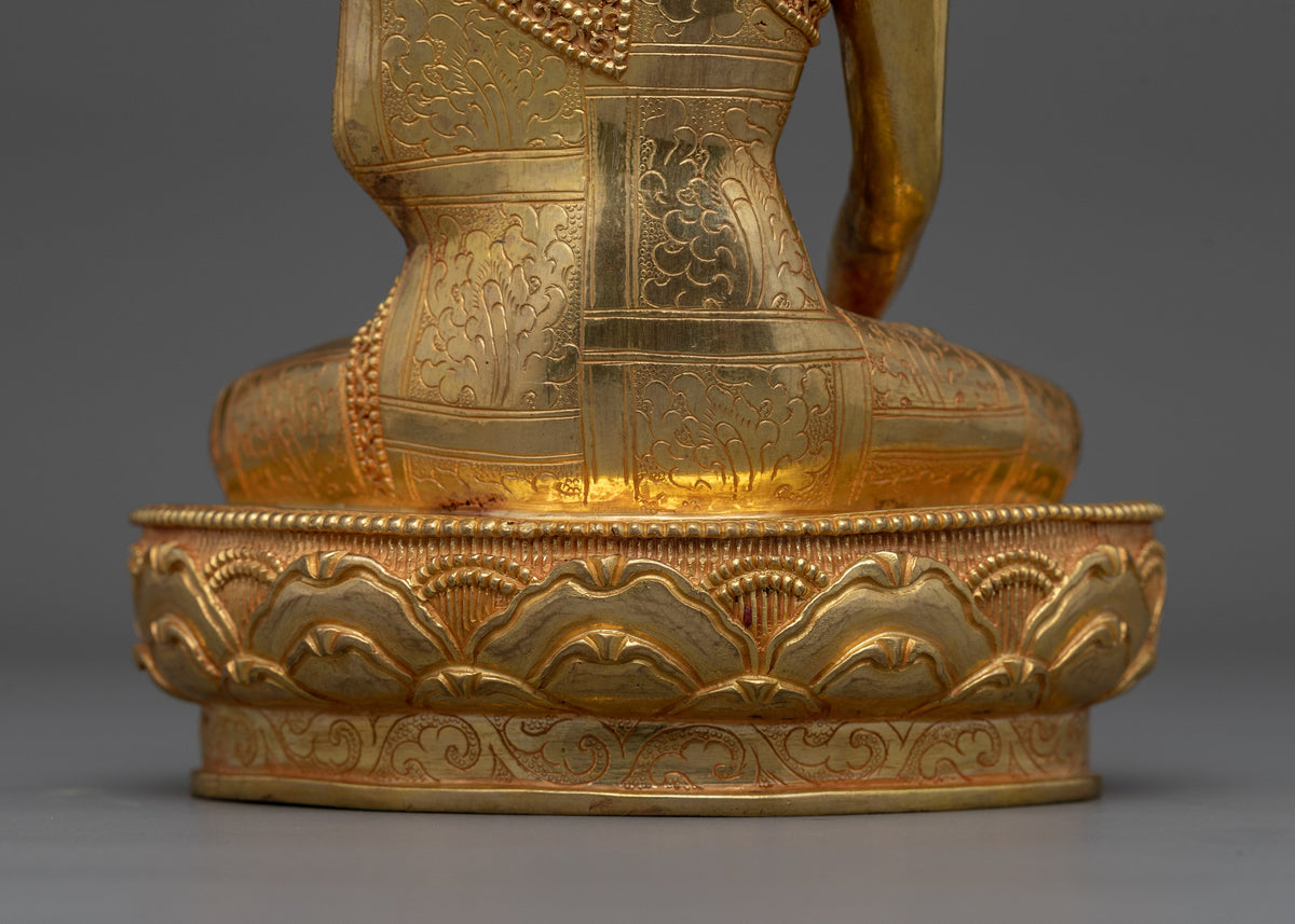 Handcrafted Shakyamuni Buddha Sculpture | The Enlightened Buddhist Master