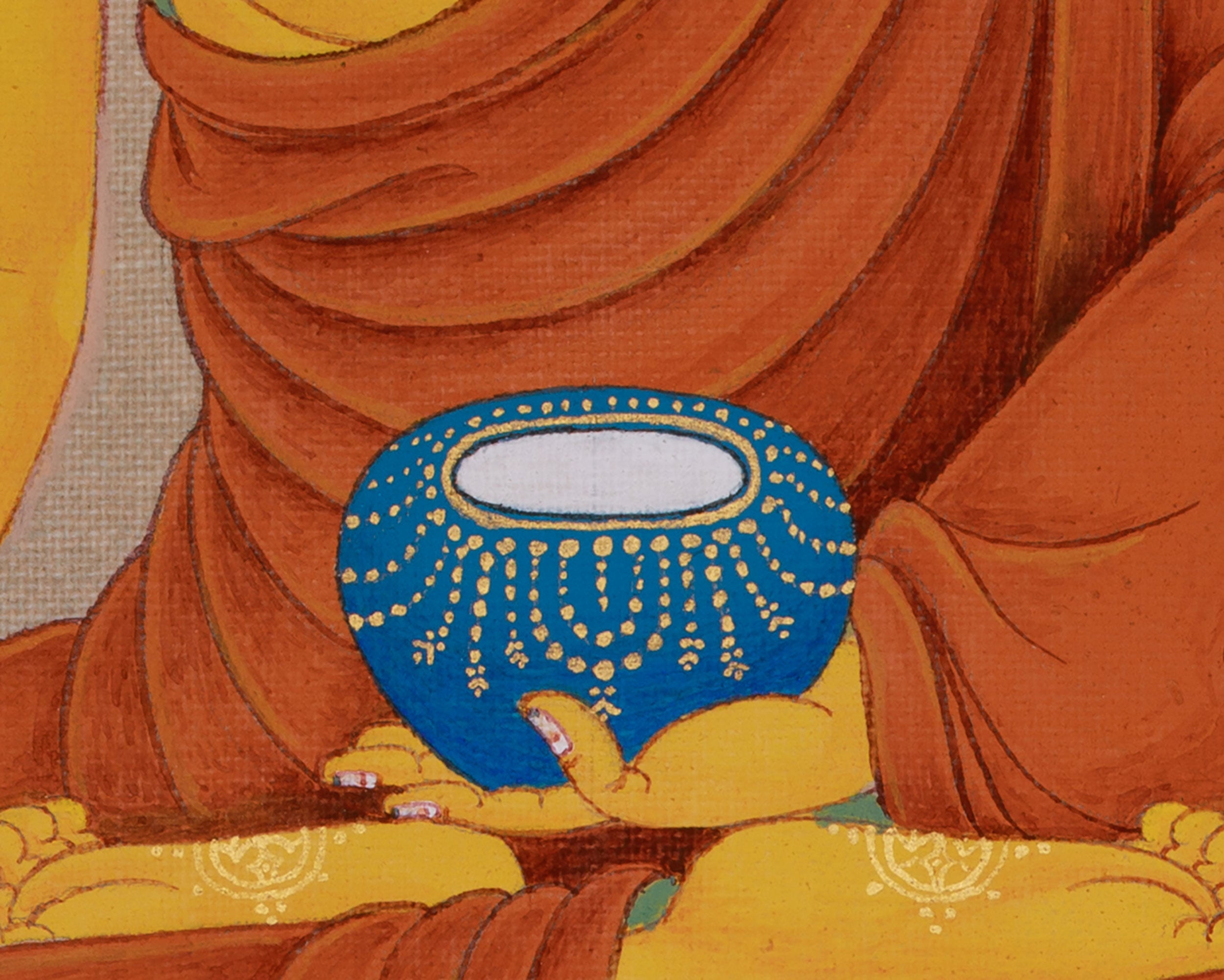 Peaceful Shakyamuni Buddha Artwork | Dharma Teacher | Symbolized Enlightenment