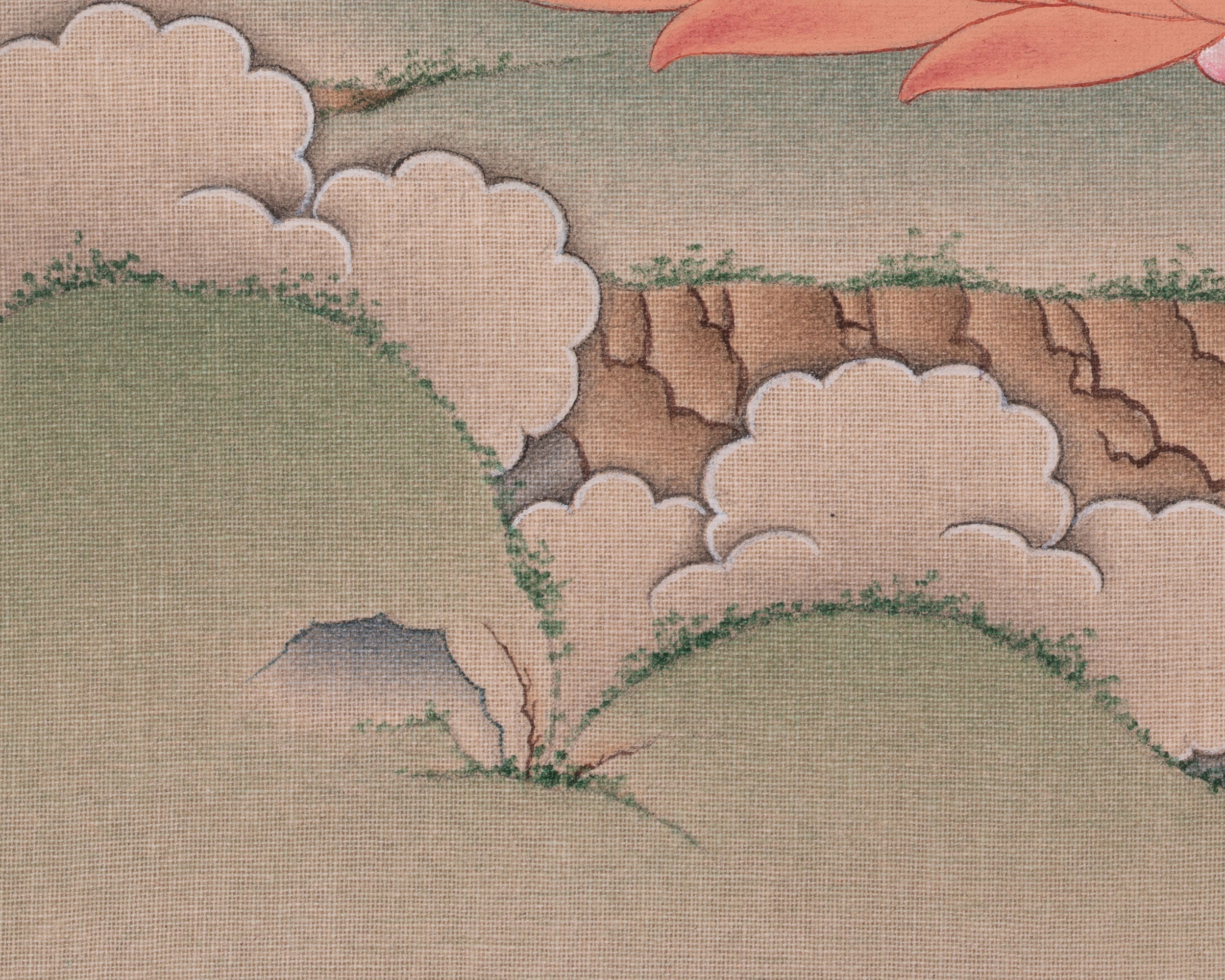 Vajrasattva Purification Art | Wisdom Deity | Spiritual Artwork