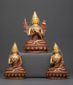 Tsongkhapa Set Statue