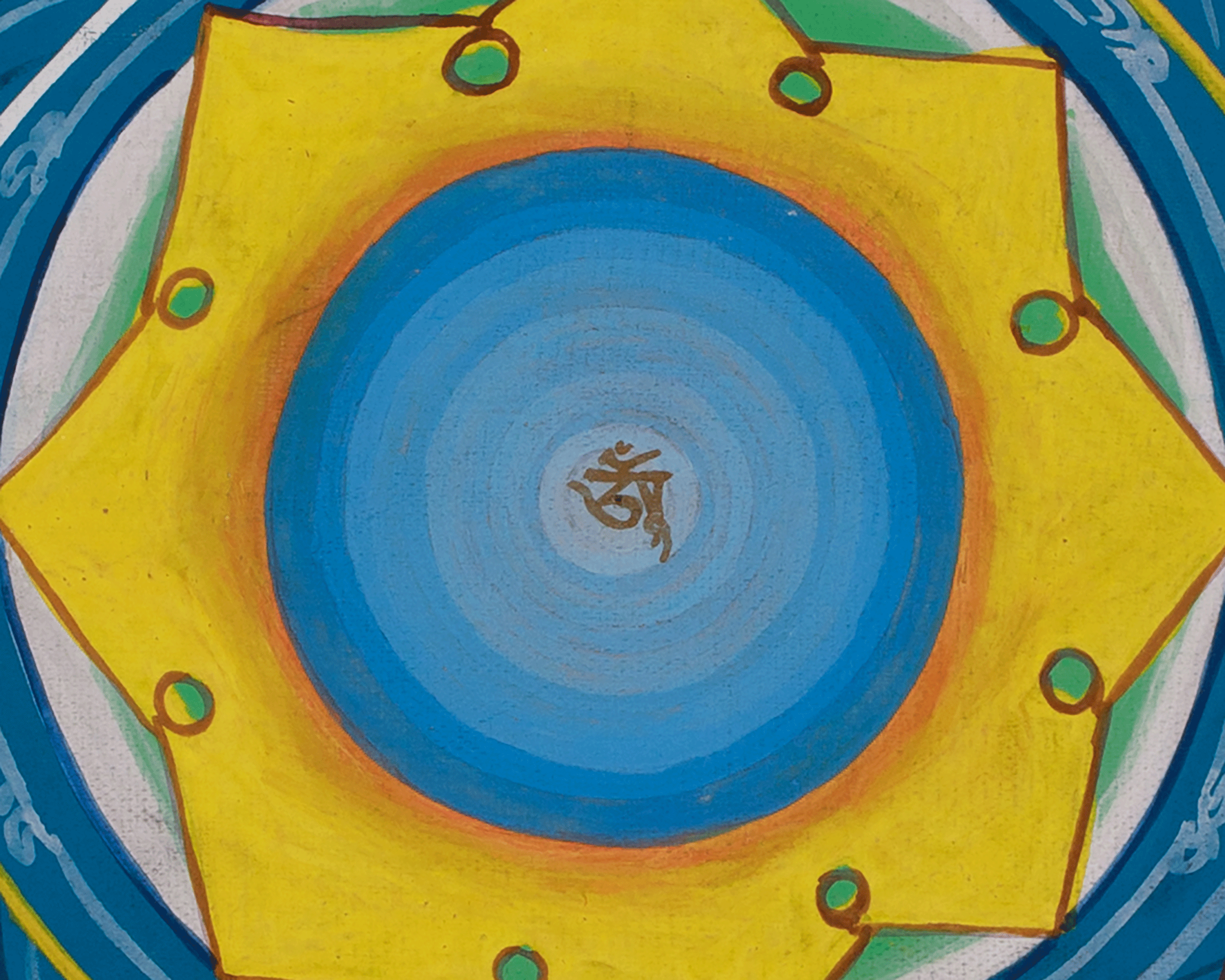 Divine Mantra Mandala | A Symbol of Spiritual Energy | The Path to Enlightenment