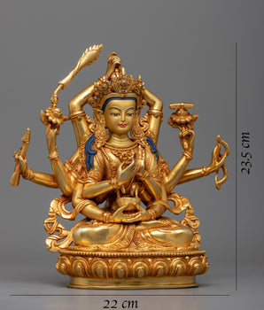 Divine Namasangati Manjushri Statue | Himalayan Buddhist Art