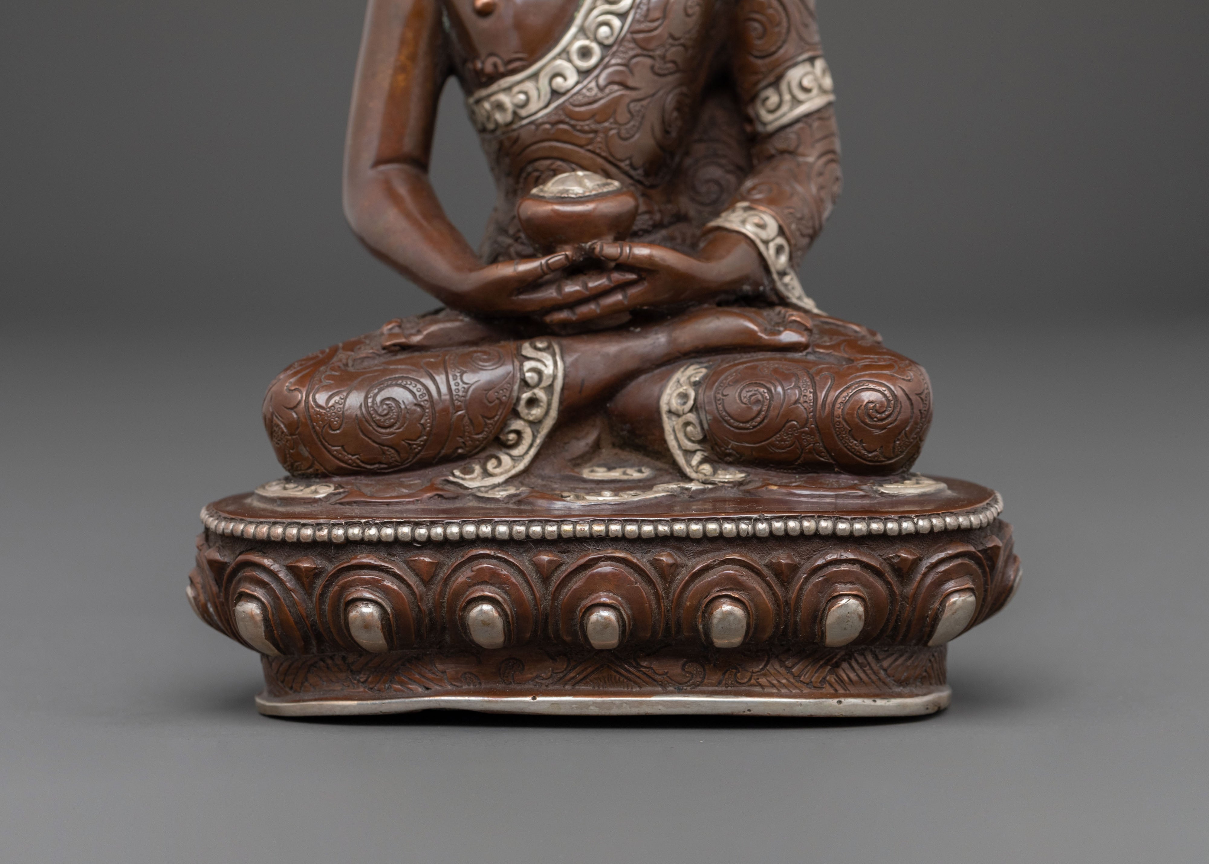 Amitabha Buddha Sculpture for Infinite Light | Buddhist Artwork for Spiritual Growth