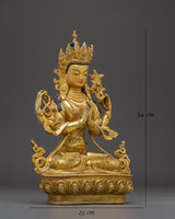 Radiant Chenrezig Statue: The Compassionate Bodhisattava