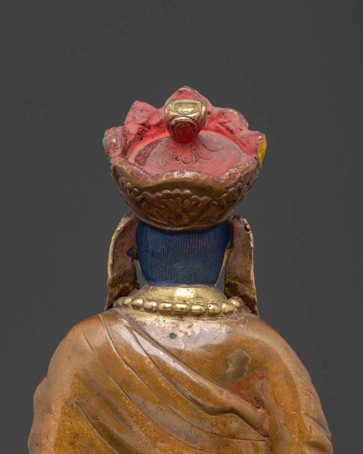 Handcrafted Karmapa Statue | Himalayan Spiritual Altar Decor