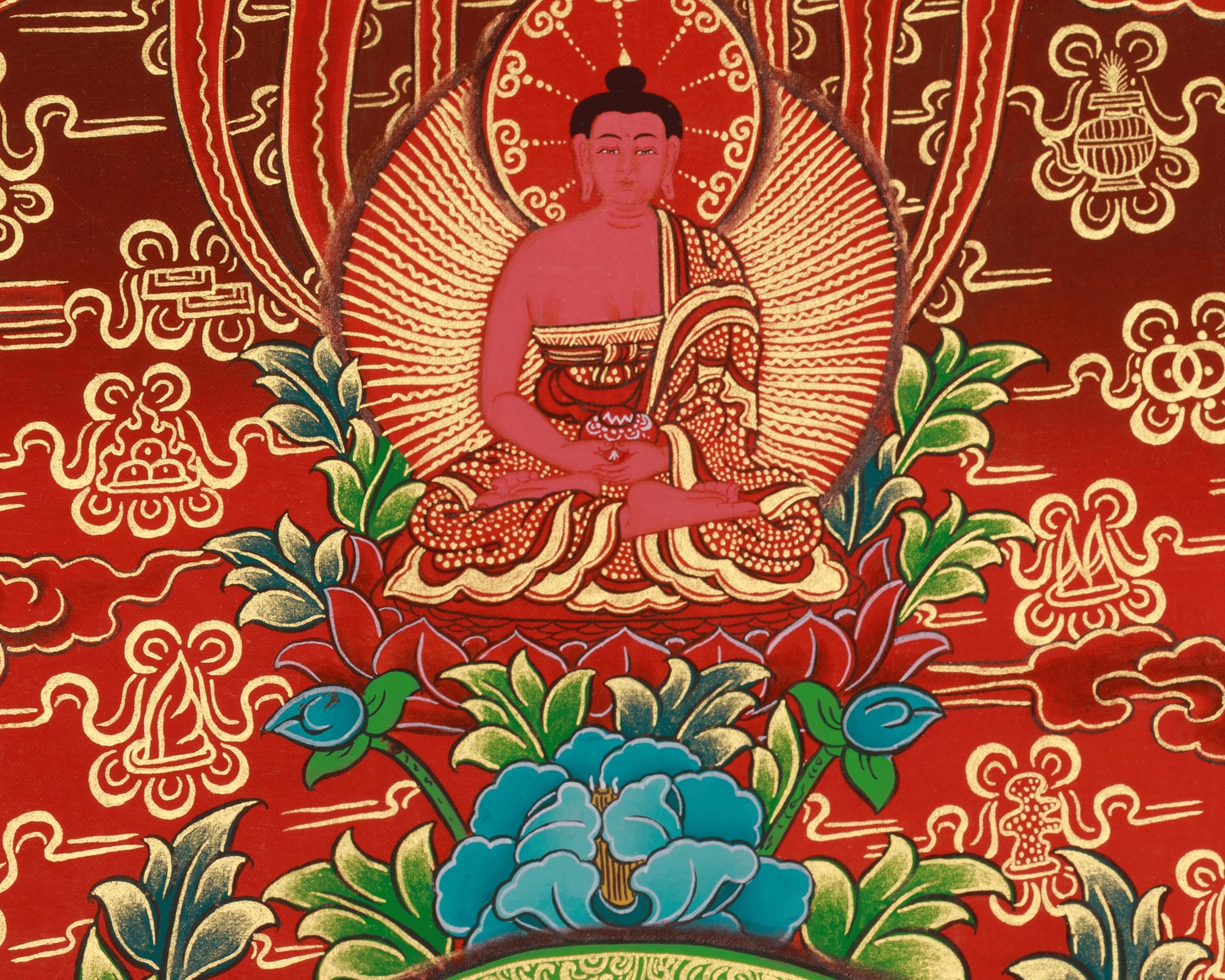 White Tara Healing Deity Thangka | Longevity, Compassion, and Peaceful Protection Art