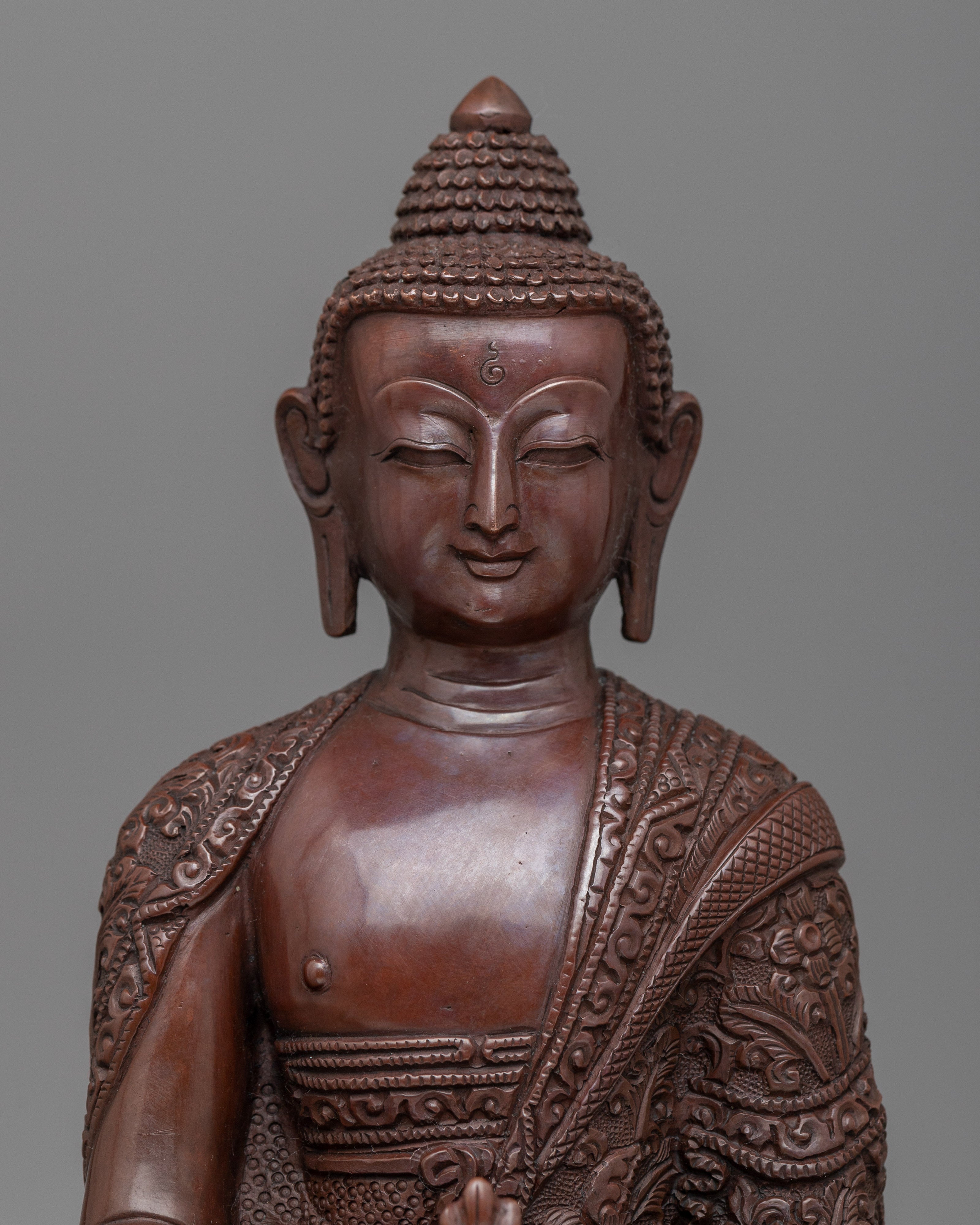 Medicine Buddha, Bhaisajyaguru Statue | Traditional Himalayan Buddhist Art