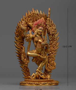 Dorje Phagmo Handmade Small Statue | Embodiment of Divine Power