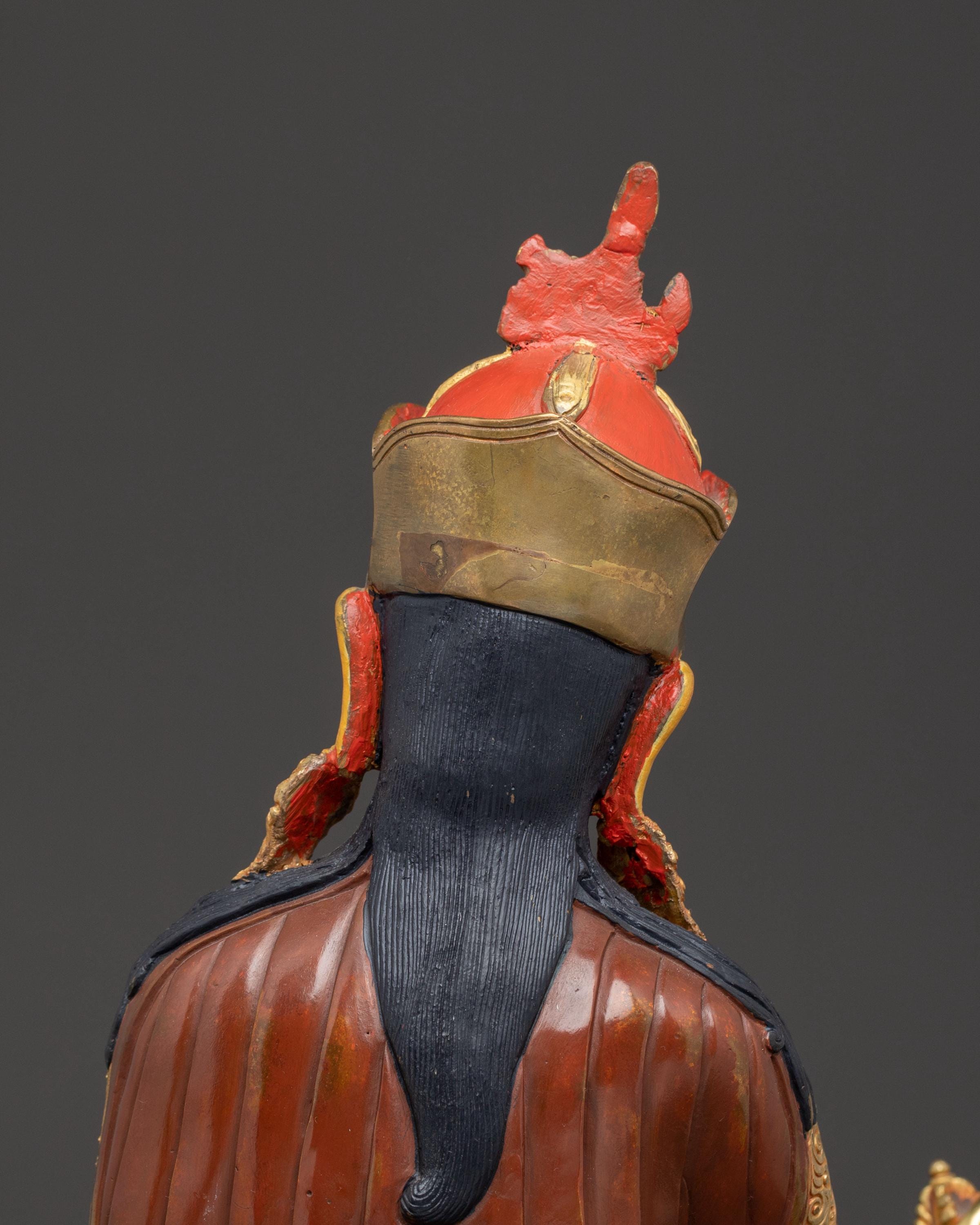 Handmade Master Padmasambhava Statue | Lotus Born Guru Rinpoche