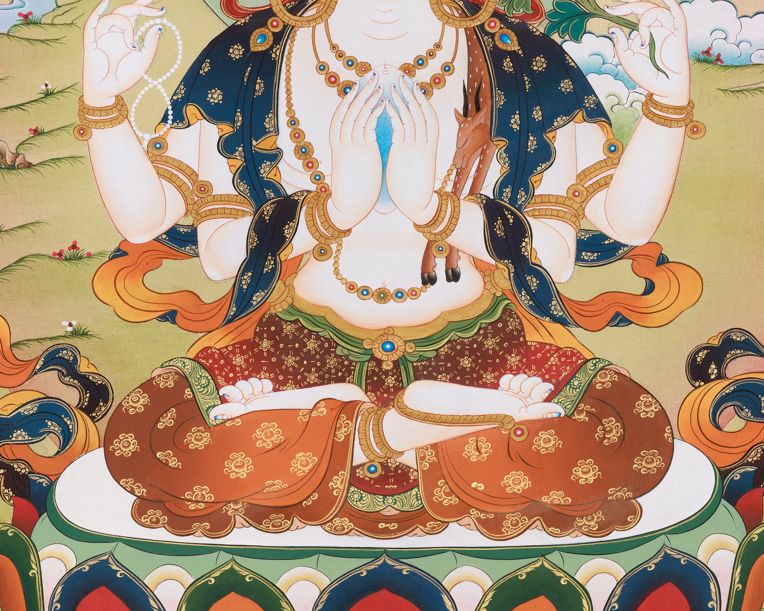 Chenrezig Compassion Art | Bodhisattva Avalokiteshvara