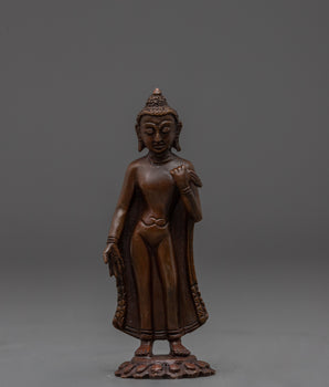Oxidized Copper Dipankara Buddha