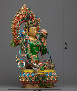 green-tara-bodhisattva-sculpture