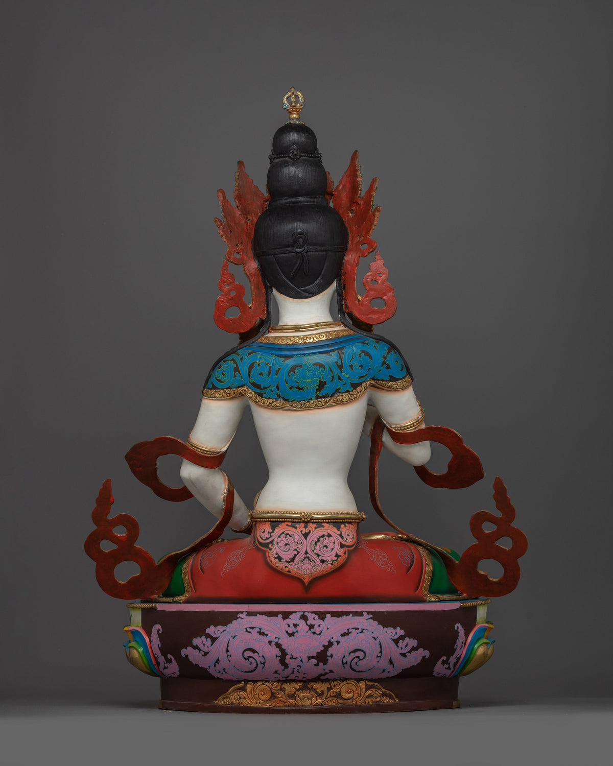 Guru Vajrasattva 100-Syllable Mantra Practice Statue | Tibetan Bodhisattva of Purification & Spiritual Renewal