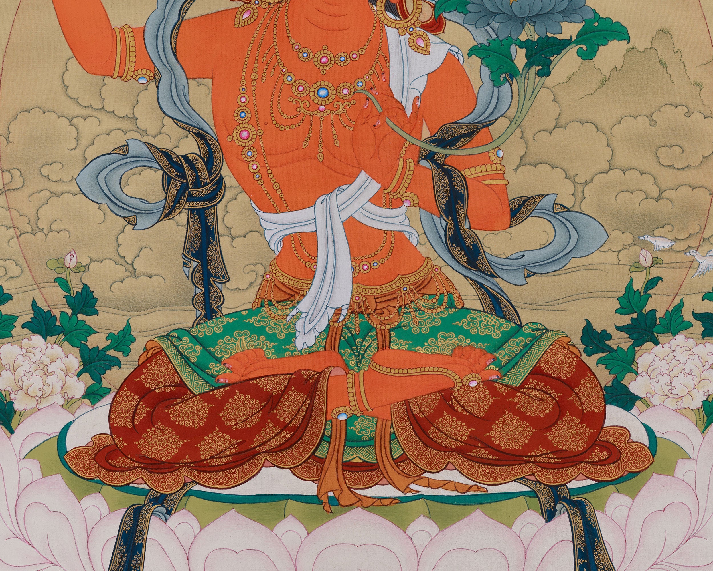 Divine Art Of Manjushri | Bodhisattva of Wisdom | Meditation & Spiritual Altar