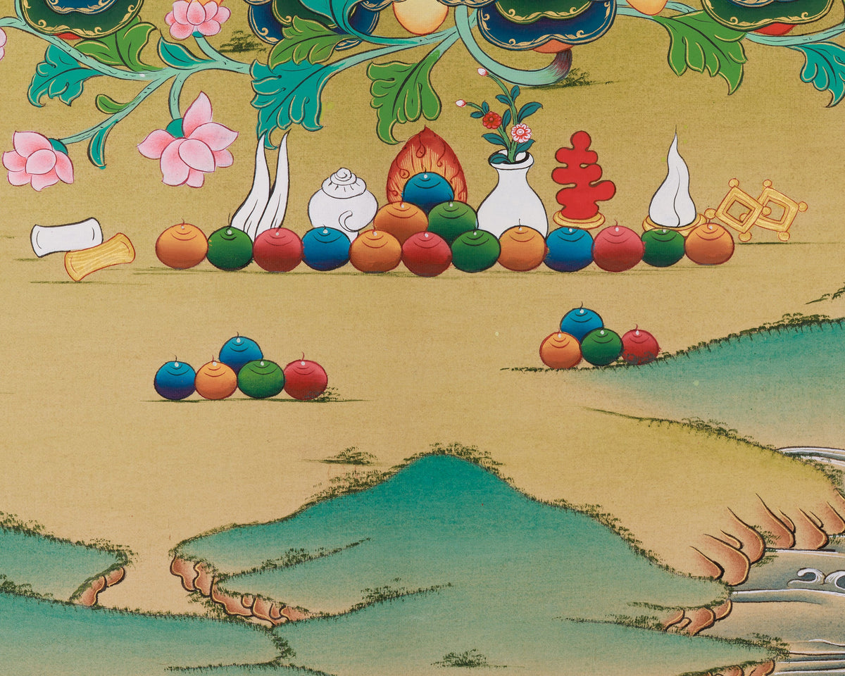 Chundi Meditation Art | Goddess of Wisdom | Mother of Seven Millions of Buddhas