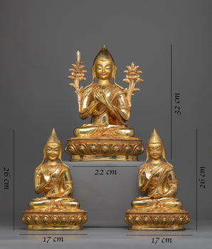 Tsongkhapa a Buddha in the Land of Snows | Himalayan Buddhist Statues