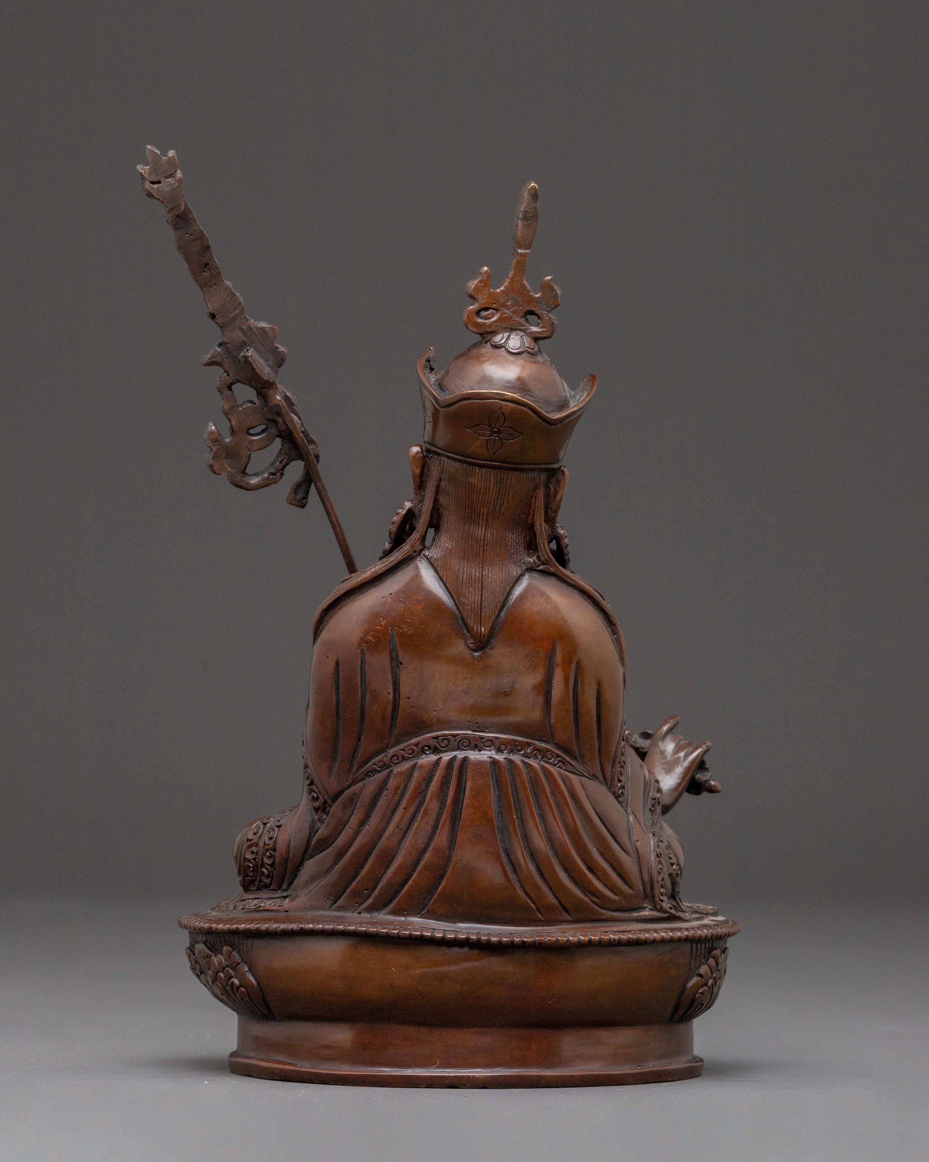 Guru Rinpoche Statue: Awakened Master