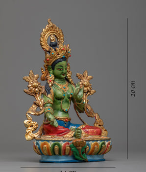 green-tara-buddha-statue