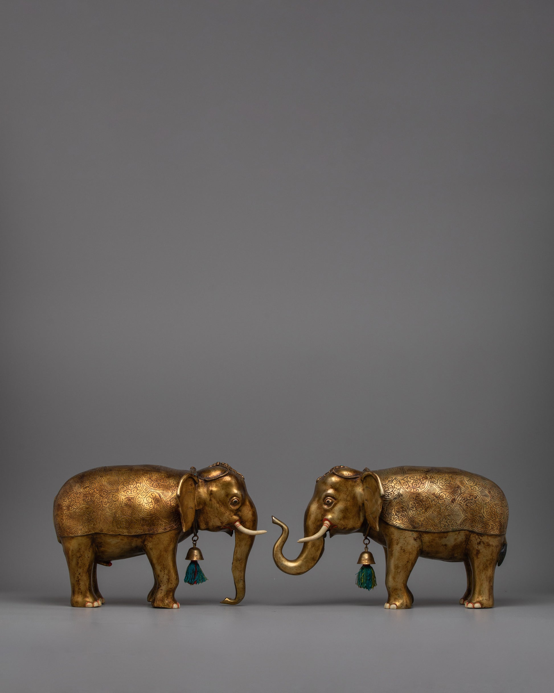 Elephant Pair Statue