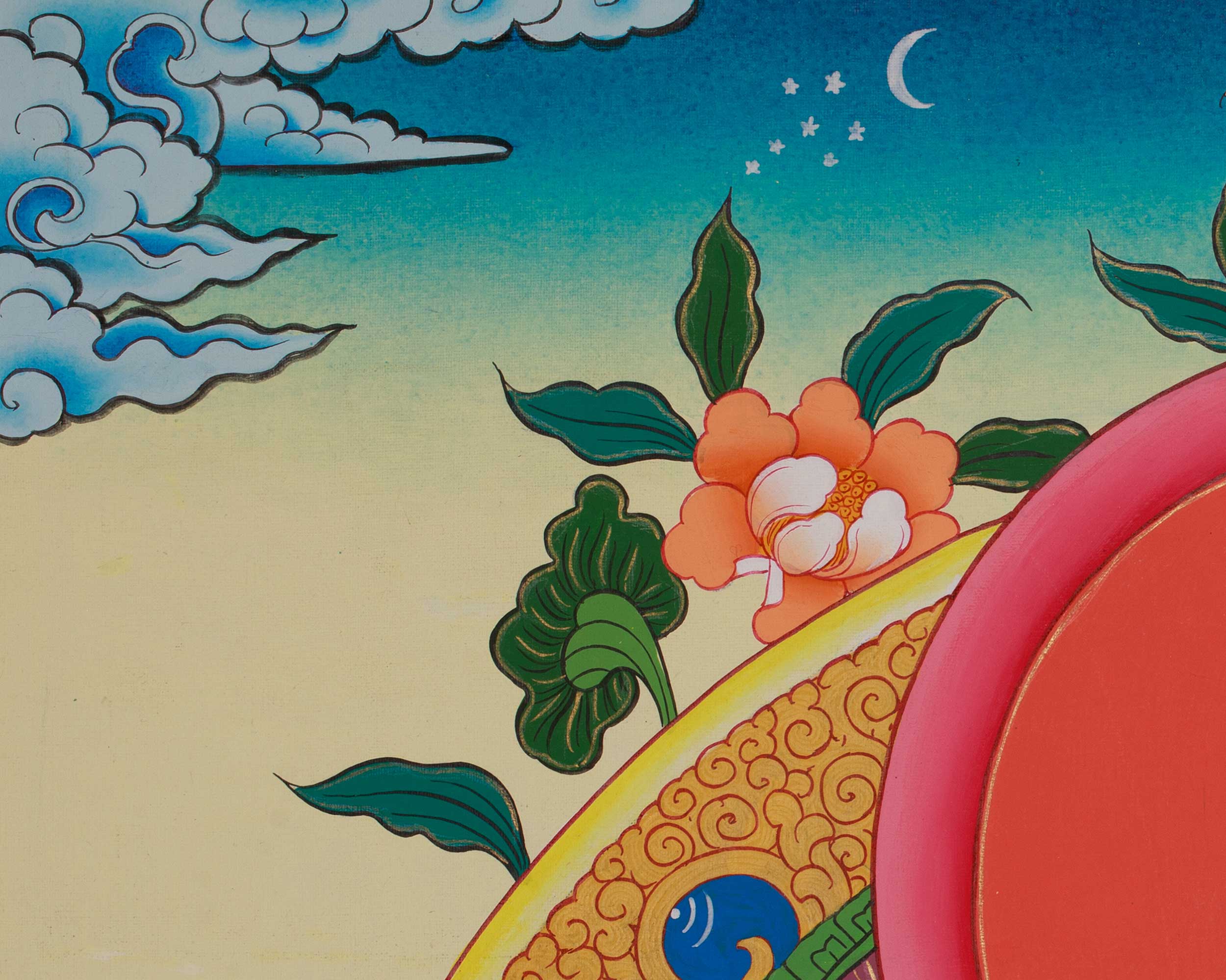 Buddhist Green Tara Art | Shyama Tara | Protection Deity