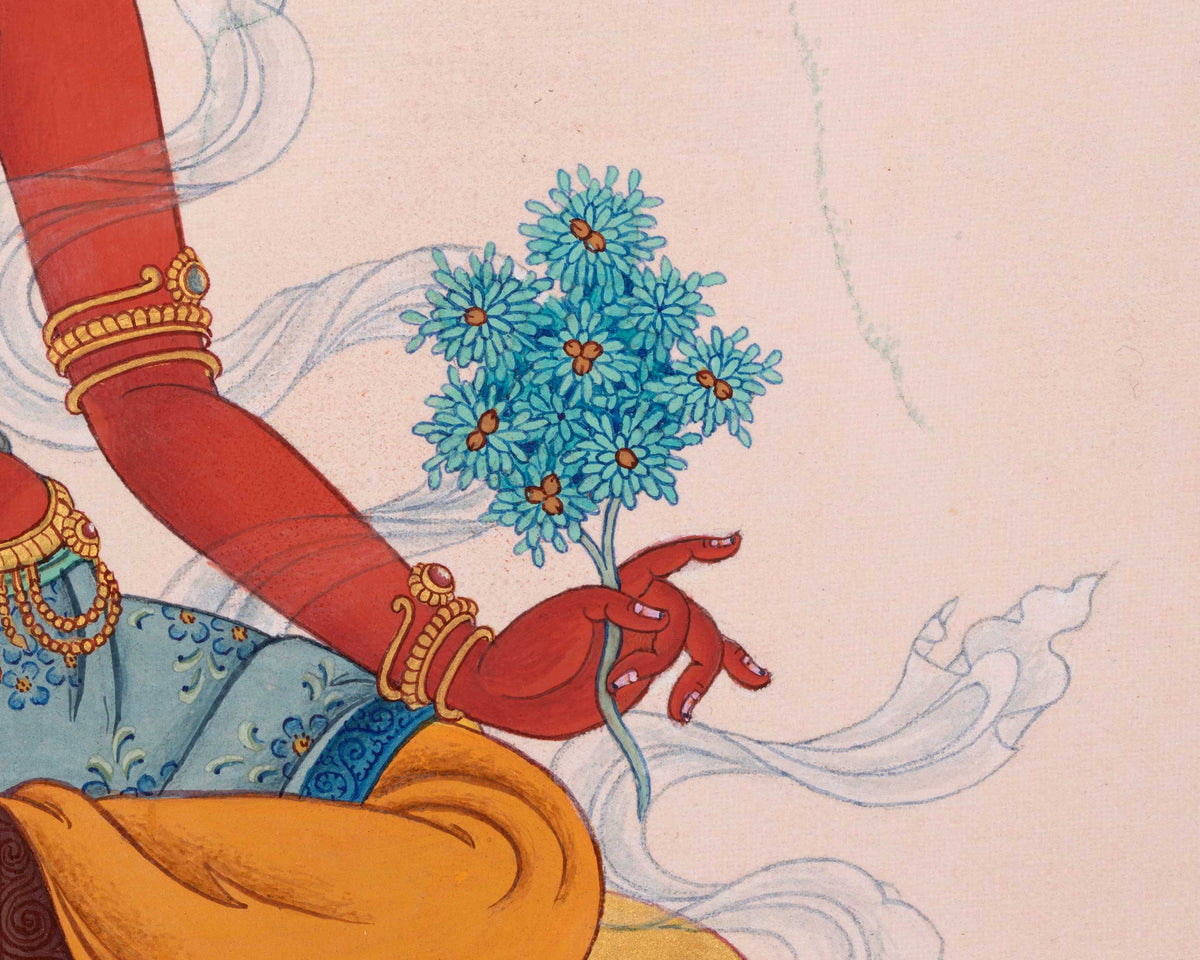 Raga Nisudana Tara | 21 Tara of Surya Gupta Thangka