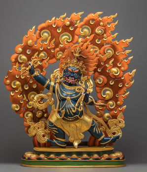 beautiful vajrapani statue
