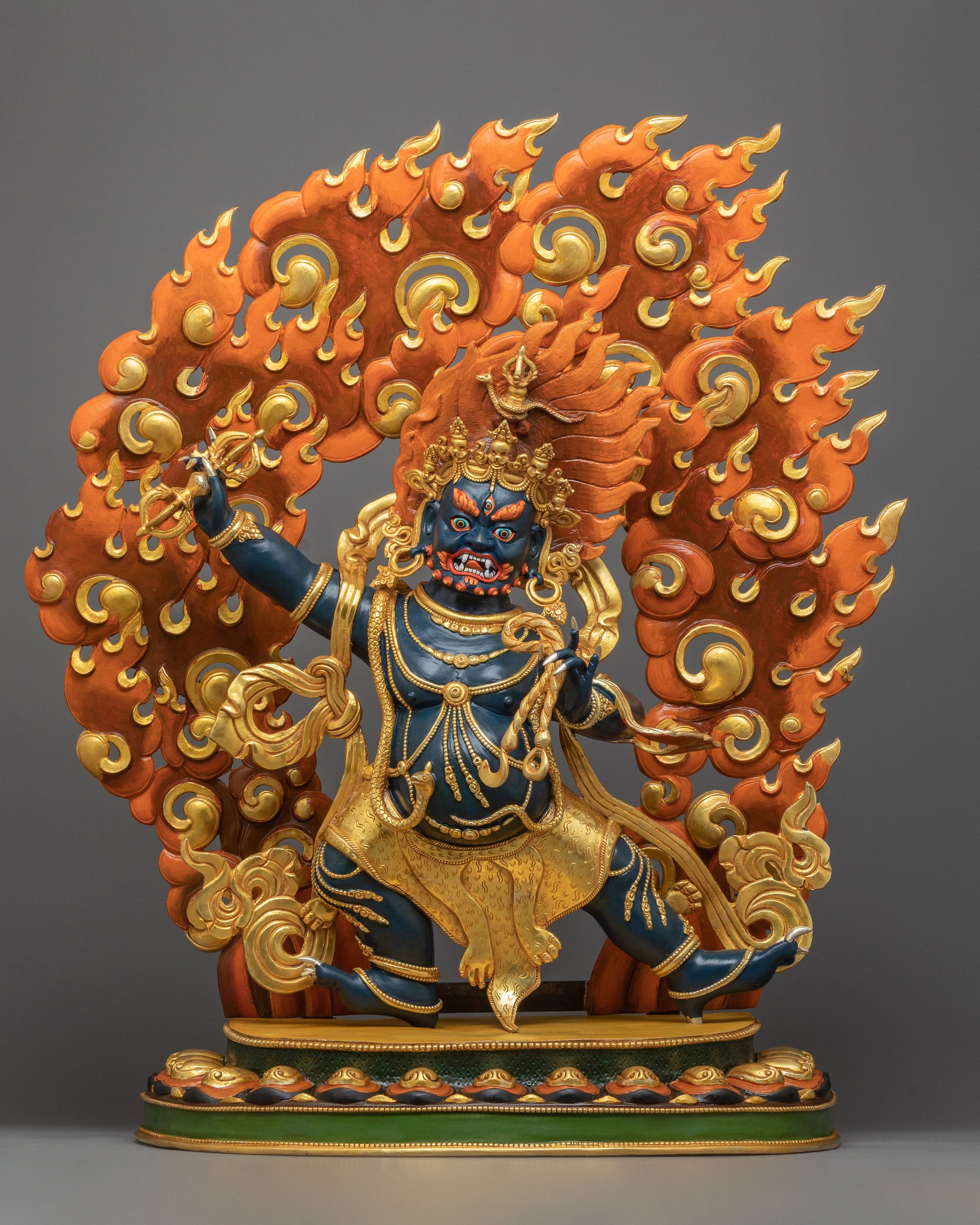 beautiful vajrapani statue