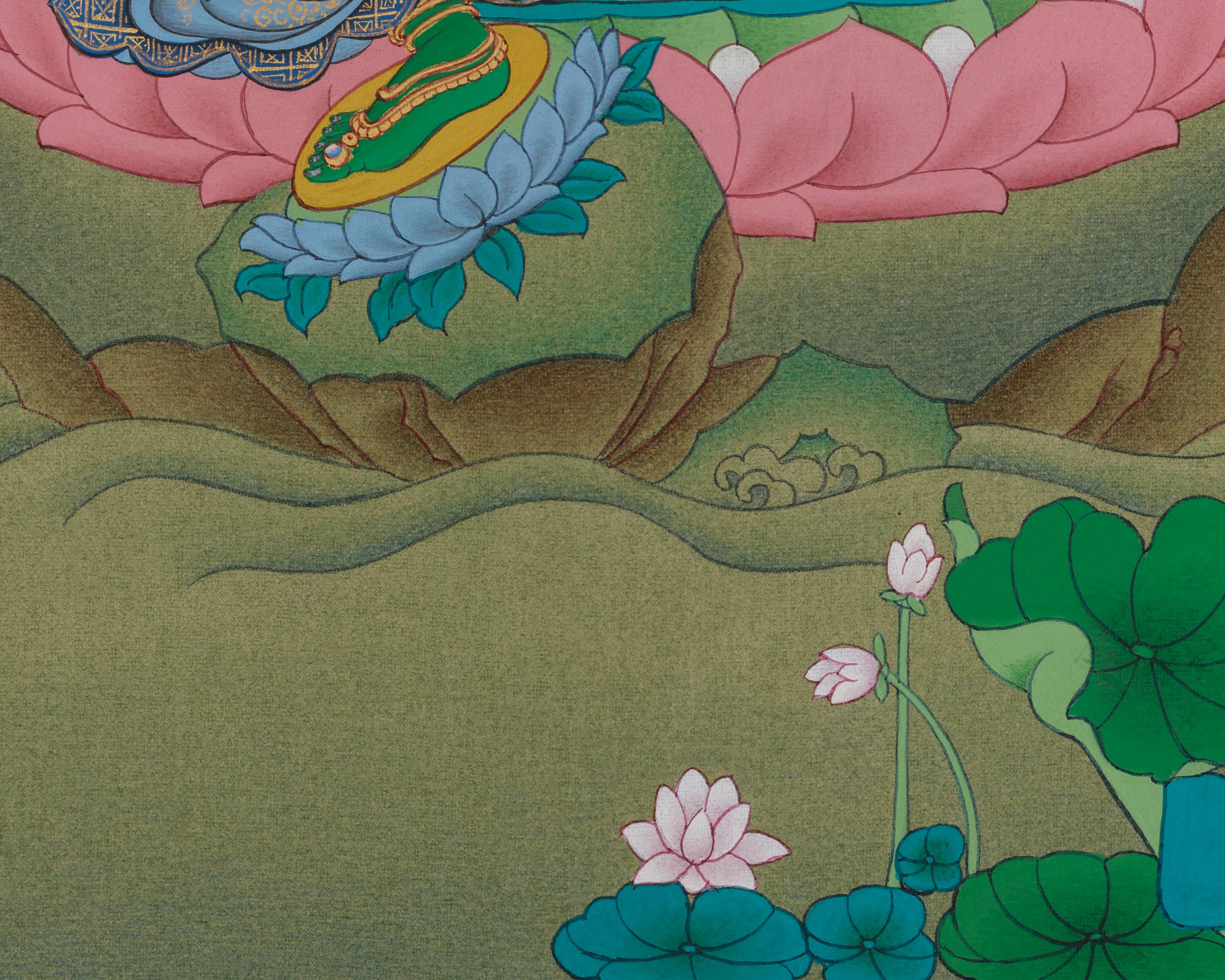 Tibetan Shyama Tara Artwork | Spiritual Protection