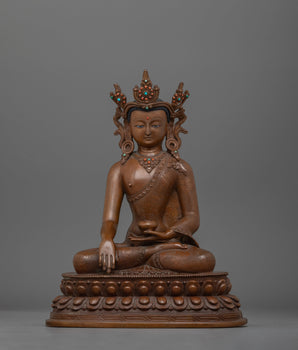 Crown Siddhartha Gautam Shakyamuni Buddha 